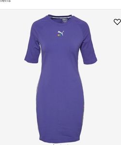 purple puma dress Puma Women's Archive T7 Dress